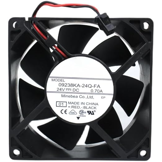 KFSSLSM12268 09238KA-24Q-FA 01 DC24V 0.70A 2-wire 92 * 92 * 38MM ACS inverter fan